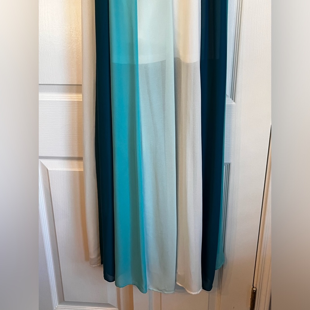 ENTRO WOMENS DRESS, MAXI, STRIPE, size small - Picture 6 of 6